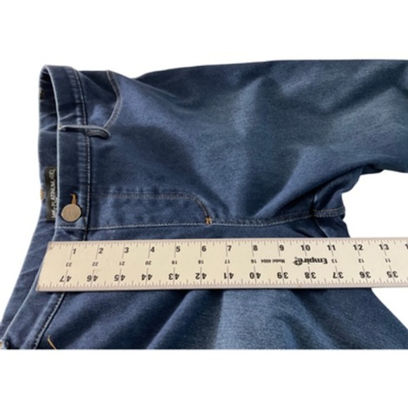 Lee Platinum Label Easy Fit Legging Jeans Dark Wash Women XL - Picture 7 of 11